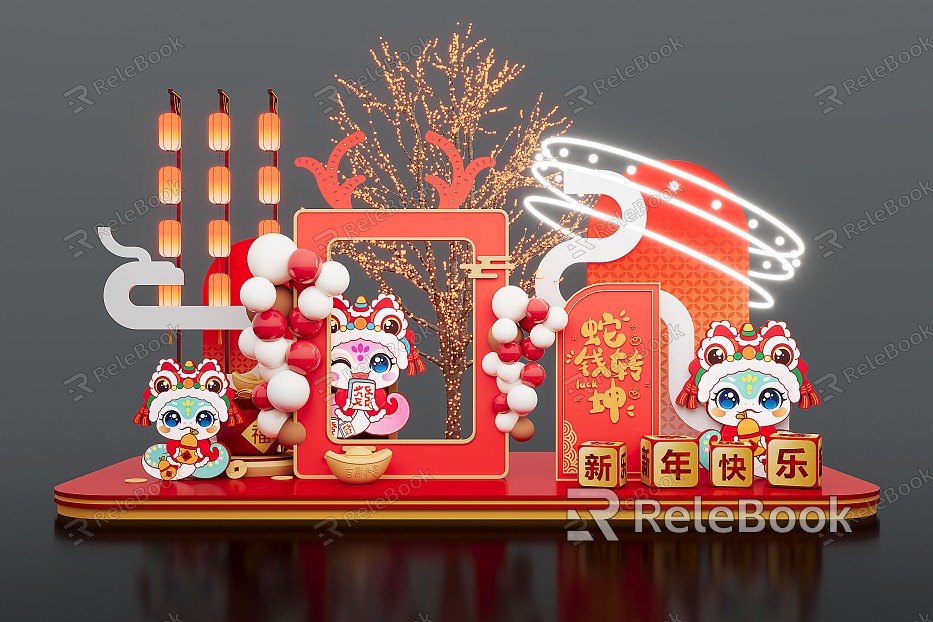 New Year Meichen Meichen Design Mall Meichen Year of the Snake Meichen model