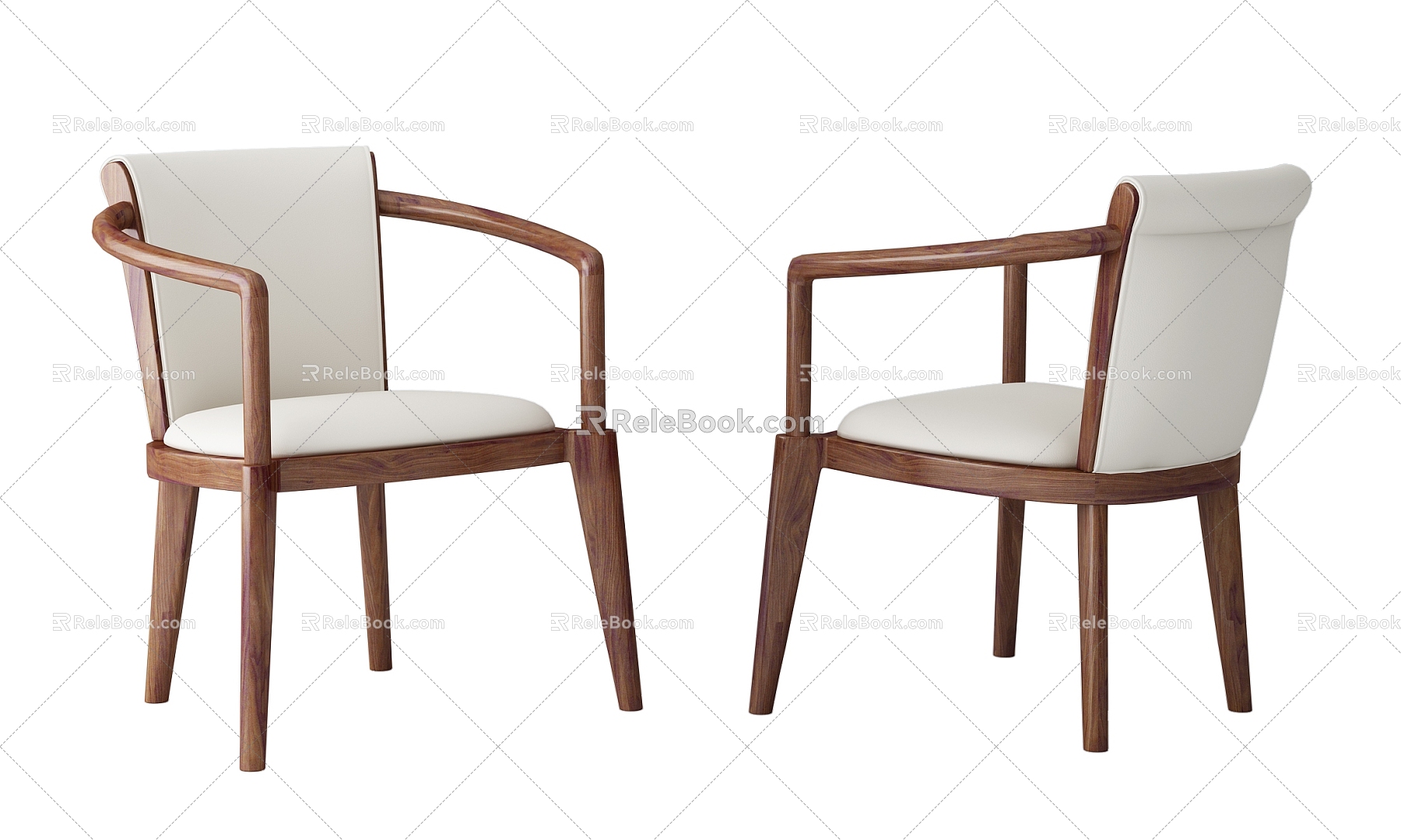 New Chinese-style Chair 3d model