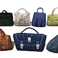 Modern Handbag 3d model