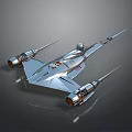 Modern Warplanes Star Wars Warplanes Science Fiction Warplanes Next Generation Warplanes 3d model