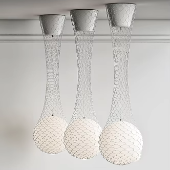 Modern chandelier Sachie Muramat 3d model