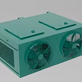 High Performance Green Industrial Equipment With Dual Fans And Cooling Grille