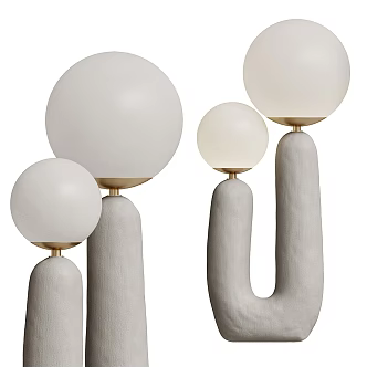 Light Luxury FLOS Table Lamp 3d model