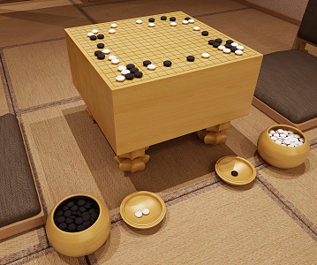 Modern Go 3d model