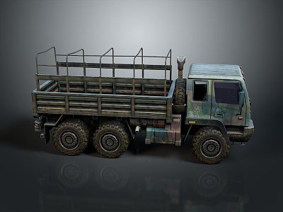 Military Truck Military Transporter Military Transporter Armed Transporter Armored Transporter 3d model