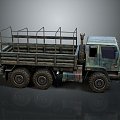 Military Truck Military Transporter Military Transporter Armed Transporter Armored Transporter 3d model