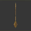 Scepter Ancient Scepter Cane Ancient Scepter Magic Scepter Metal Scepter Classical Scepter Magic Scepter 3d model