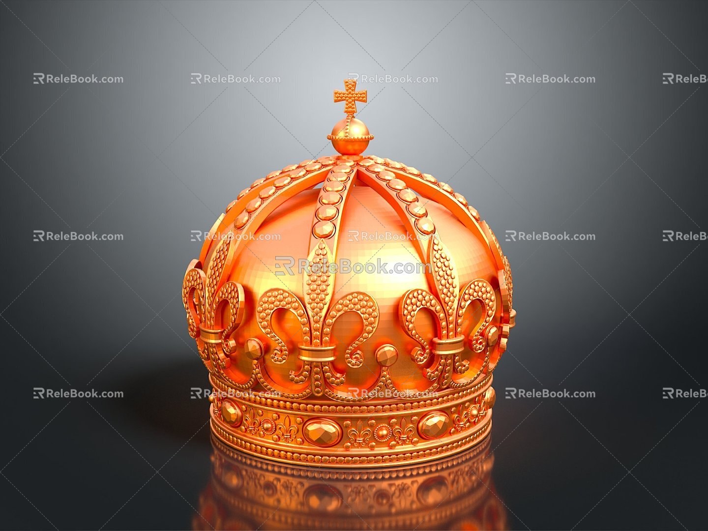 Crown Crown Crown Crown Home Ornaments Royal Goods Noble Goods Jewelry Ornaments 3d model