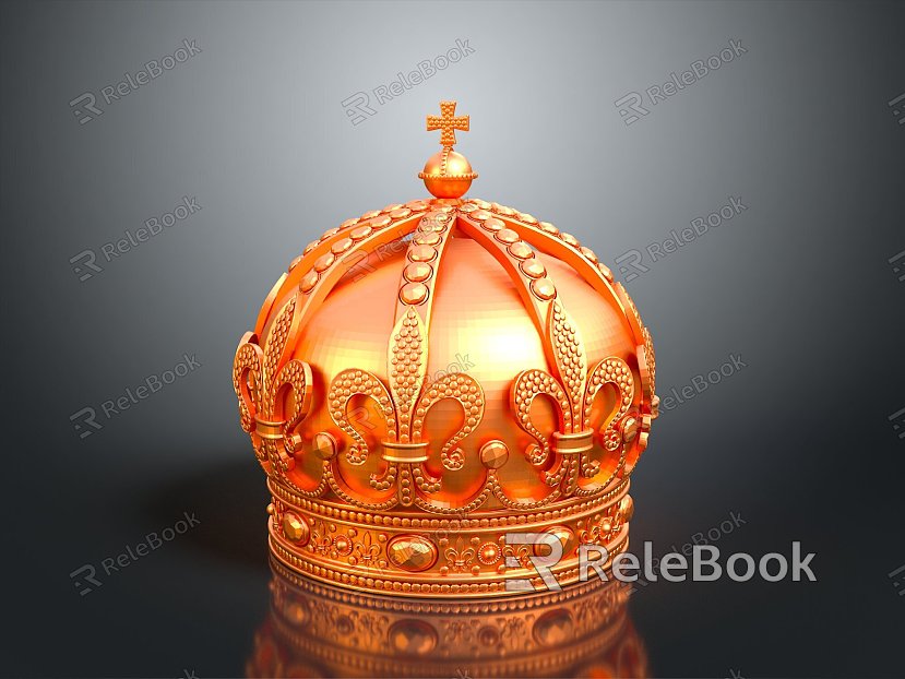 Crown Crown Crown Crown Home Ornaments Royal Goods Noble Goods Jewelry Ornaments model