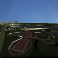 Scenic Urban Park Landscape With Large Lake Green Spaces Walking Paths Recreational Areas And Trees