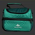 Outdoor Turquoise Insulated Storage Bag With Handle And Double Layer Design 3d model