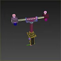 Adjustable Bench Clamp Stand With Horizontal Bar End Clamps And Spring