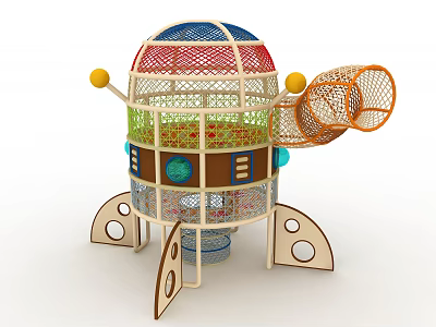 The Rocket Network 3d model