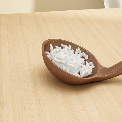 Rice Grain Rice Spoon Milled Rice Rice 3d model