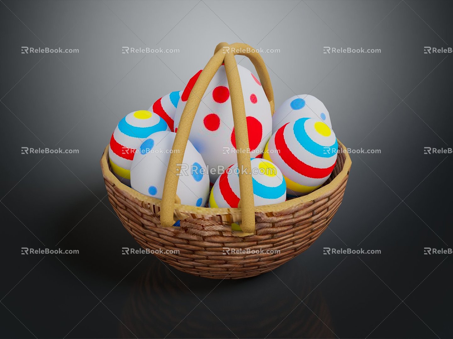 Modern Easter Egg Egg Holiday Egg Christmas Egg 3d model