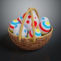 Modern Easter Egg Egg Holiday Egg Christmas Egg 3d model