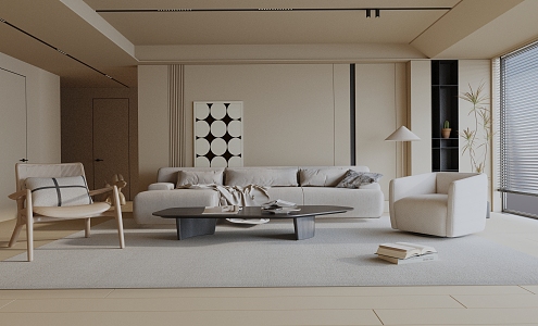 The Silent Living Room 3d model