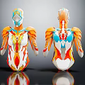 Smart Machine 3D Human Model Showing Muscle And Bone Structure For Medical Education