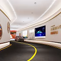 Kuguangcai International Entrance And Exit Building With Modern Design And Facade