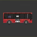 Bus Large Bus CMB Medium Van Large Van Bus School Bus Van Box Car 3d model