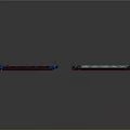 Colorful Long Strip Panels In Multiple Colors For Home Decor Design Elements