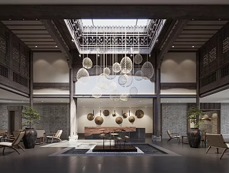 Chinese Academy 3d model