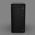 Computer host chassis desktop computer 3d model