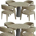 Cocoa Republic Pierre Table 3d model