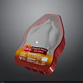 SEARA 1kg Cured Ham Leg in Red Packaging with Transparent Window