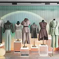 Modern Model Window Costume Model 3d model