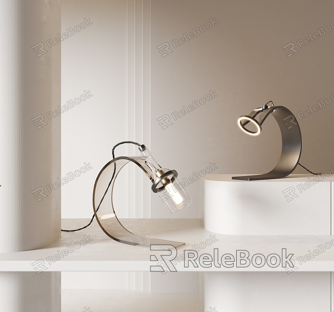 Modern table lamp model