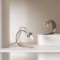 Modern table lamp 3d model