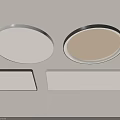 Modern Simple Ceiling Lights With Round Diamond Shaped And Rectangular Designs