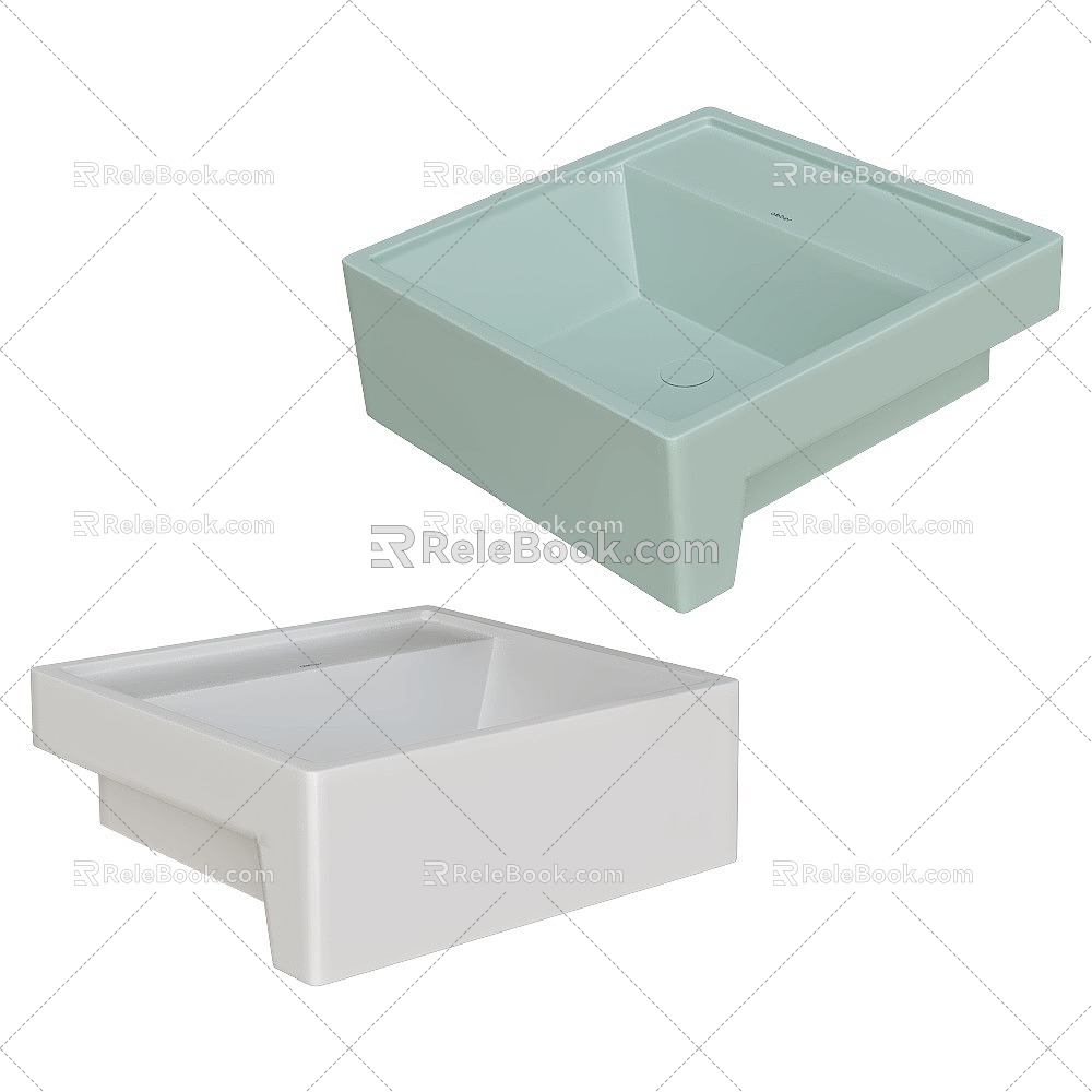 ABBER wash basin 3d model