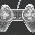 PONY Playstation Game Controller With SELECT START Triangle Circle X Square Buttons And Cable