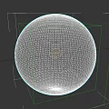 Space Exploration Earth Globe Night View With Glossy Surface And City Lights
