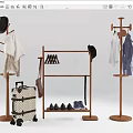 Modern Hanger Middle Hanger 3d model
