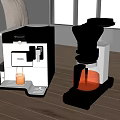 Automatic Espresso And Drip Coffee Makers On Modern Kitchen Countertop Essential Kitchen Appliances