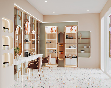 Modern Cosmetics Store Cosmetics Store 3d model