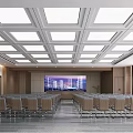Academic Lecture Hall 3d model