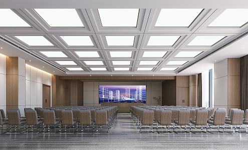 Academic Lecture Hall 3d model