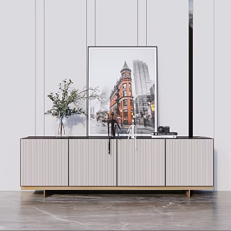 Modern TV Cabinet 3d model