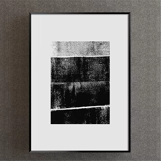 New Chinese abstract painting 3d model