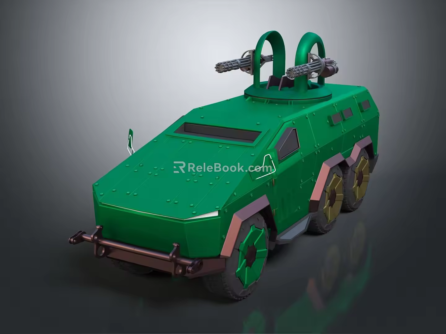 Modern Reconnaissance Vehicle Light Armored Reconnaissance Vehicle Armored Reconnaissance Vehicle 3d model