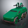 Modern Reconnaissance Vehicle Light Armored Reconnaissance Vehicle Armored Reconnaissance Vehicle 3d model