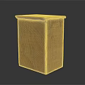 Vintage Handcrafted Wooden Storage Box With Lid And Natural Wood Grain