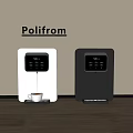 Modern Poliform Water Dispensers With Digital Display In White And Gray