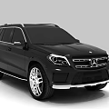 Black Mercedes SUV Modern Exterior Design With Sleek Body And Alloy Wheels