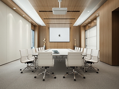 Modern Meeting Room Meeting Table and Chair model