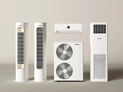 Air Conditioning Vertical Air Conditioning Air Conditioning On-hook Air Conditioning External Central Air Conditioning Air Conditioning Cabinet Floor Air Conditioning 3d model